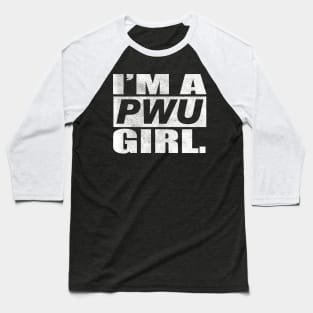 PWU Girl Shirt Baseball T-Shirt